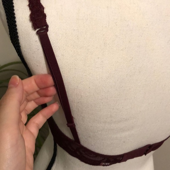 VS PINK Lace Detail Push Up Bra - Picture 5 of 9